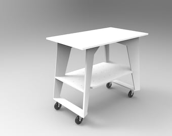 Plany stołu warsztatowego CNC DIY - materiał 3/4 cala - pliki DXF i Rhino - idealne do płyt MDF, sklejki, płyty Starboard