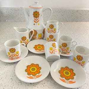 May include: A white ceramic mug with a black handle and the text "But First, Coffee" in a black, bold font. The mug is on a white surface.