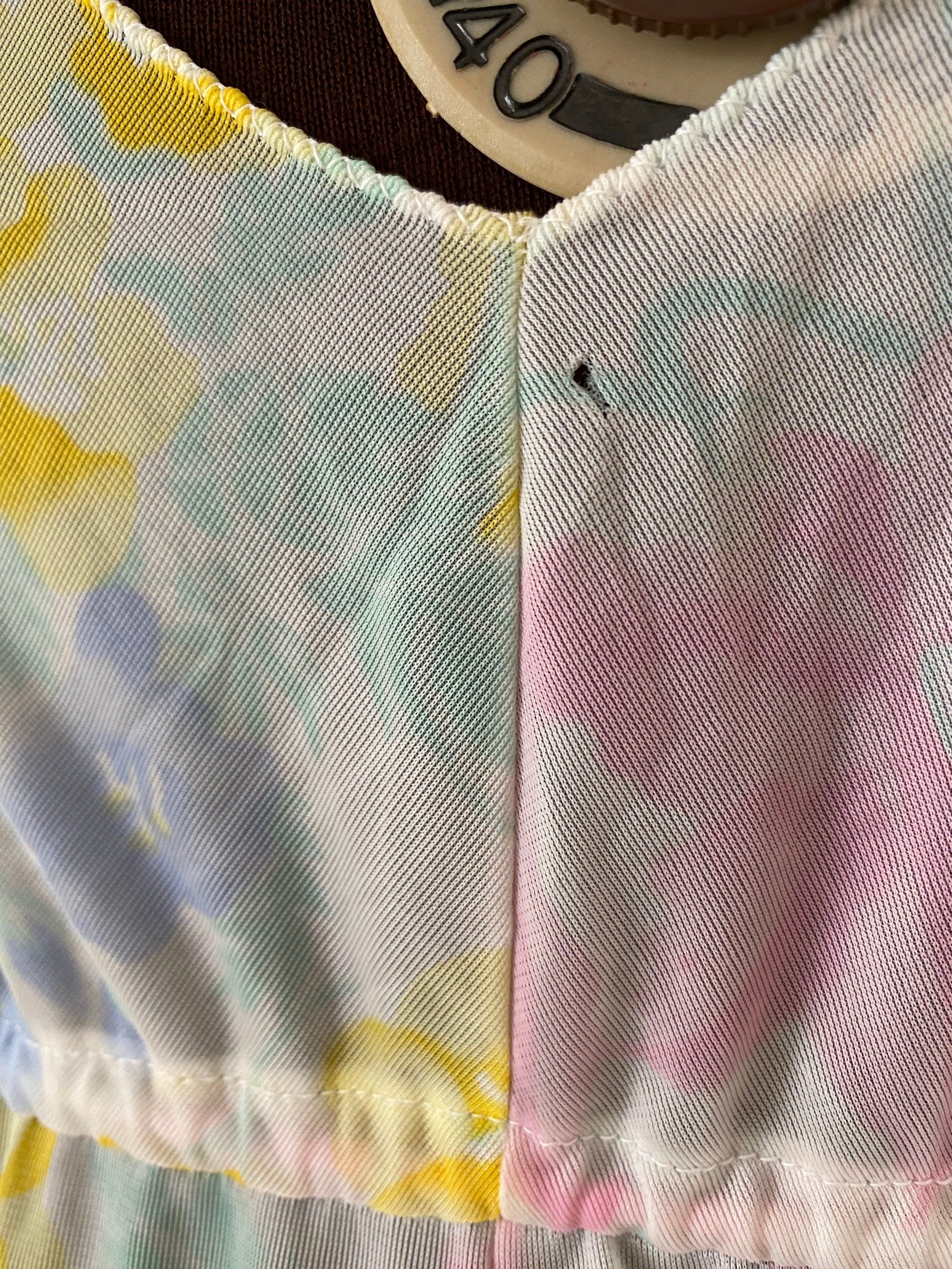 Vintage 60’s Plus Size Mod Nylon Empire Waist Flower Power L 1X 2X ...