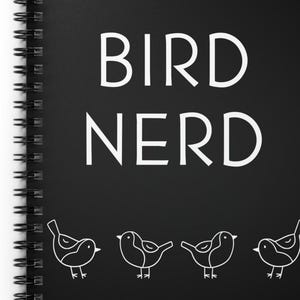 Birding Journal; Bird Nerd; Gifts for Birders; Bird Watching Gifts; Birding; Bird Watching; Bird Watcher Gifts; Birder Logbook; Bird Lovers