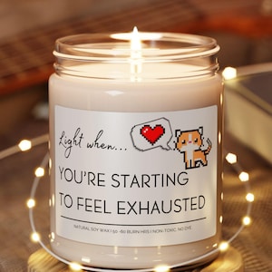 Stardew Valley; Stardew Valley Gifts; Stardew Valley Gift; Starting to Feel Exhausted; Stardew Valley Merch Candle