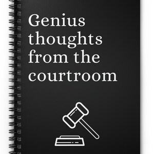 Law School Graduation Gift; Future Lawyer; Gift for Law Students, Legal Notepad; Bar Exam; Law Student Gift; Law School Graduation Gifts