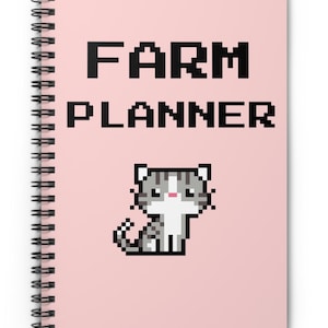 Stardew Valley; Stardew Valley Gifts; Stardew Valley Planner; Stardew Valley custom; Stardew Valley notebook; Stardew Valley cat