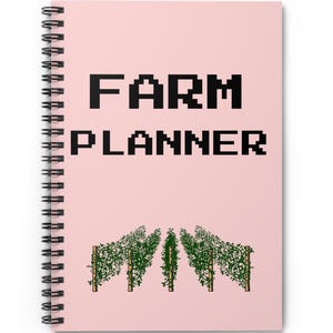Stardew Valley; Stardew Valley Gifts; Stardew Valley Gift; Stardew Valley Planner; Stardew Valley custom; Stardew Valley notebook