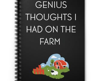 Stardew Valley Gift: Genius Thoughts Notebook