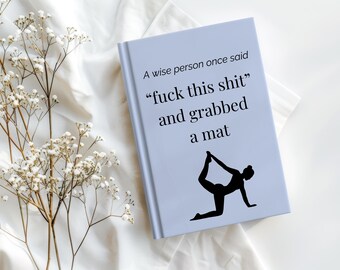 Regalo divertido de yoga para amantes del yoga e instructores de yoga.