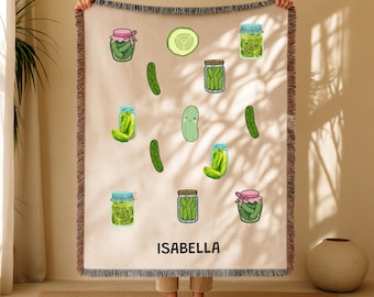 Pickle Blanket: Custom Name Blanket