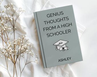 Cuaderno de graduación de secundaria: regalo para graduados de octavo grado