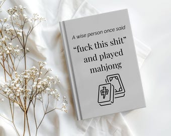 Mahjong Gift: Mahjong Notebook for Hostess on Game Night