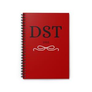 Delta Sigma Theta Gifts Spiral Notebook; delta sigma theta sorority gifts; delta sigma theta paraphernalia