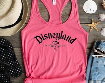 Canotta per le vacanze Disney, canotta Disneyworld, canotta Disneyland per donne, disneyland est, canotta magica disney, canotta da donna carina
