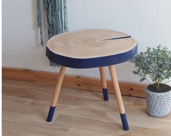 Wooden Coffee table No.4 NavyBlue