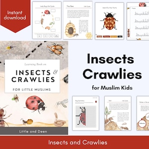 Insects and Crawlies Unit Study Islamic Learning Resource Muslim Homeschool Unit Study Name of Allah Islamic Studies Islamic Montessori