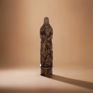 Rod Slavic God Statue Slavic Pantheon Pagan God Slavic Altar Rod God Wood Statue Slavic God Hand Carved Wooden Slavic Pantheon Pagan Altar