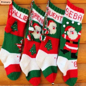 FOR DELIVERY IN 2026 Custom Christmas Stockings, hand knit  stocking, replicate stocking, recreate heirloom stocking, holiday stocking