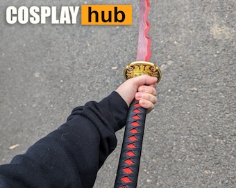 Rivers of Blood Katana, Elden Katana Cosplay Metal Sword, Regalo da collezione per lui, Regalo per lui, Fantasy medievale