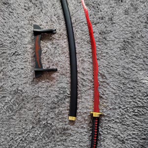 Rivers of Blood Katana, Elden Katana Ring Cosplay Metal Sword, Collection Gift for him, Gift for him, Medieval Fantasy