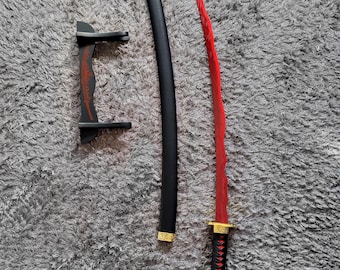 Katana Rivers of Blood, Anello Katana Elden Cosplay Spada di Metallo, Regalo da Collezione per Lui, Regalo per Lui, Fantasy Medievale
