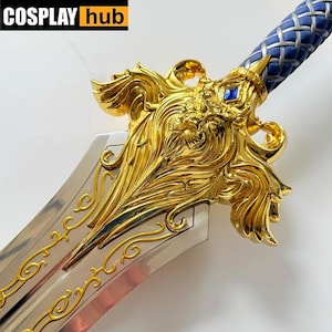 Sword Cosplay Valley World of Warcraft Lion&#39;s Tooth Metal Unsharpened