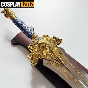 Sword Cosplay Valley World of Warcraft Lion&#39;s Tooth Metal Unsharpened