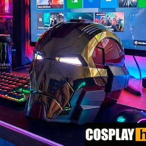 Iron man helmet with jarvis - Etsy 日本