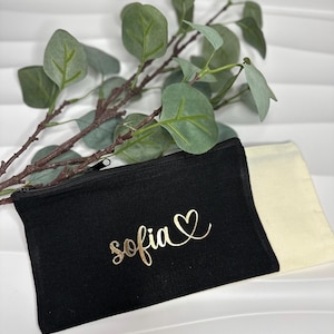Kosmetiktasche | kleine Tasche | beauty bag | personalisiert |  Etui