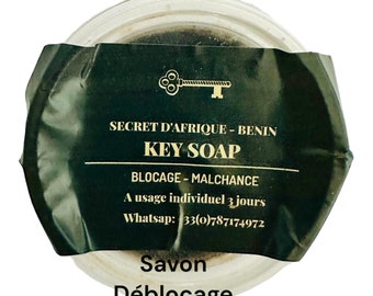 Black Soap (Unlock) Key Soap