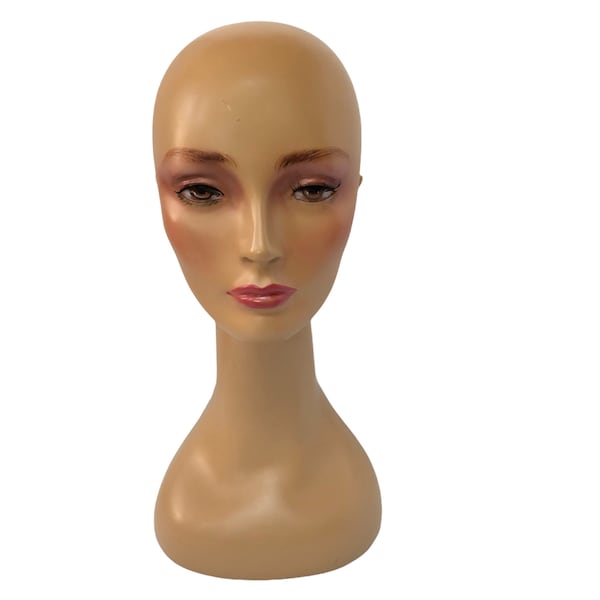 Female Vintage Mannequin Head and Neck Etsy