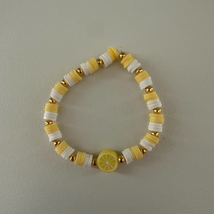Lemon/Lemonade Themed Bracelet