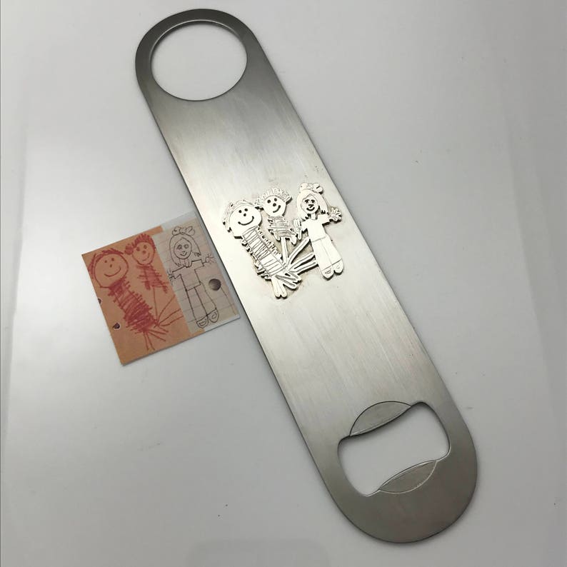 Bottle opener custom with your own drawing Design your own Etsy
