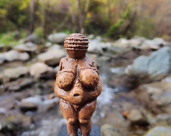 Venus of Willendorf replica with stand
