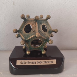 roman dodecahedron replica/ Gallo roman dodecahedron replica model 3