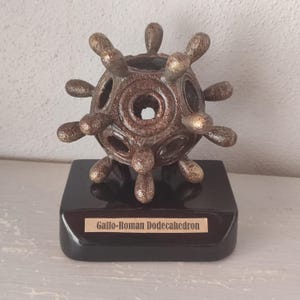 roman dodecahedron replica/ Gallo roman dodecahedron replica model 2