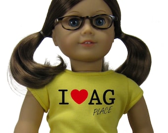 PDF Sewing pattern Short sleeve Tee T-Shirt for 18 inch American Girl doll perfect tee custom graphics