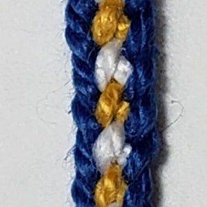 Hanukkah Menorah Braid Kit: DIY Kumihimo Japanese Braiding  - Beginner Friendly