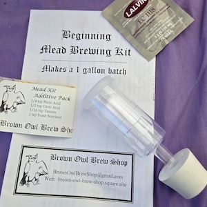 Beginning Mead Brewing Kit