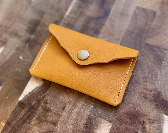 The Yellow Prairie Pocket Snap Wallet