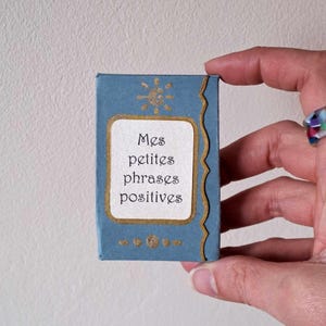 Petit jeu de cartes "Mes petites phrases positives" - Collection Forêt