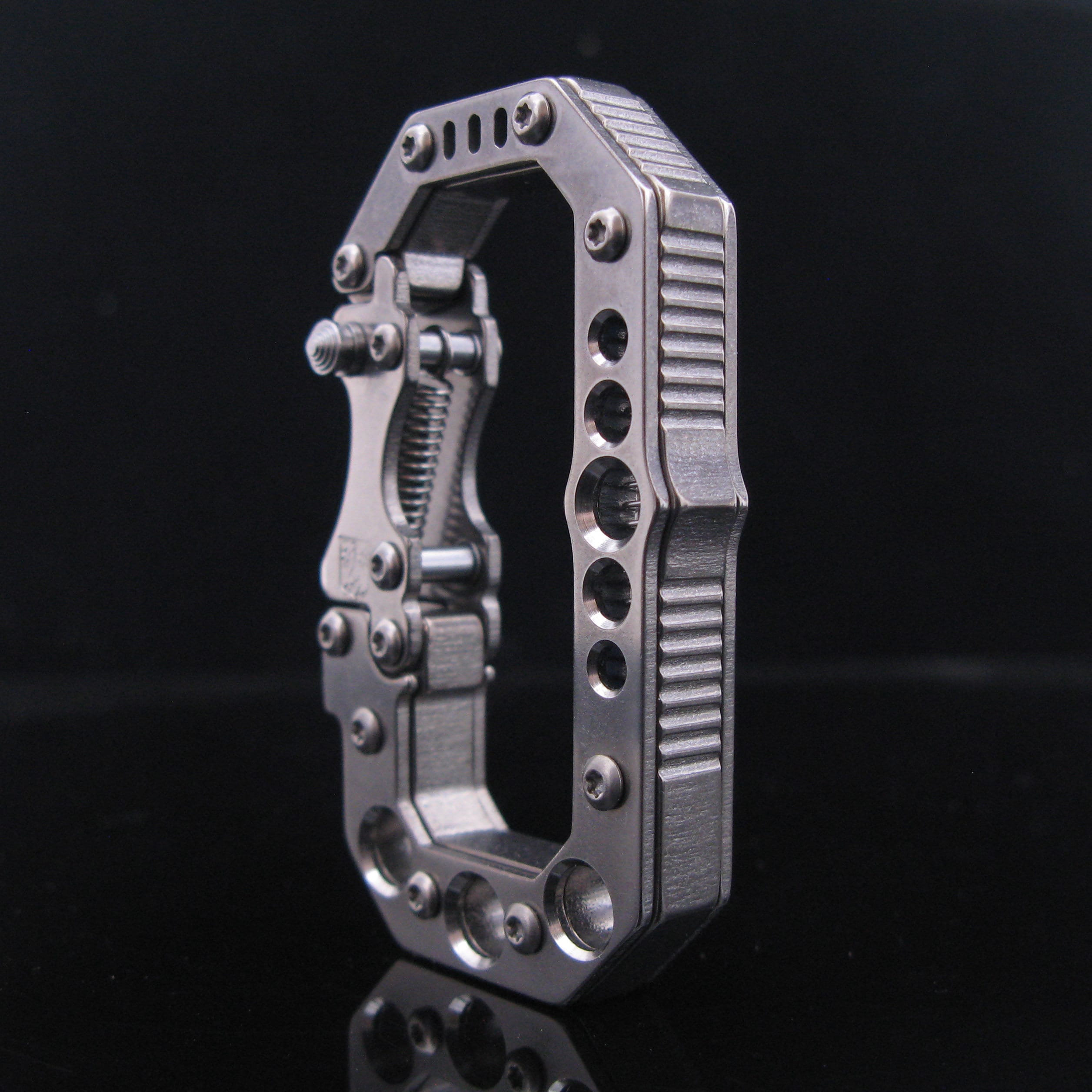 Best Gifts Men Women Ultra Lightweight EDC Jewelry Real Titanium Luxury Key  Chain Keychain Key Ring Holder Carabiner - China Titanium Keychain and  Titanium Key Chain price