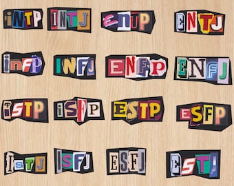 MBTI Personality Type Stickers