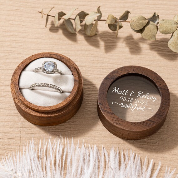 Ring Boxes For Wedding Day BEAUTY NEST Slots Ring Box For