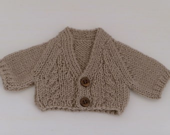 black teddy bear cardigan