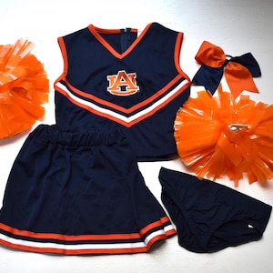 #Tigers ⭕️130cm8歳チアリーディングウェア シュシュ付き Tiger Cheerleader Uniform - Etsy