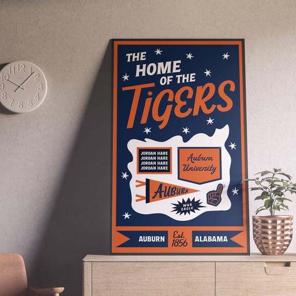 Auburn Wall Decor Etsy