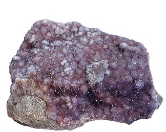 Rare Alacam Amethyst Druzy Crystal | Natural Purple Quartz Specimen from Turkey | One of a Kind Mineral Decor