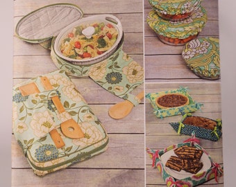 Casserole Carrier Pattern Fabric Gifting Basket Pattern Bowl Cover Pattern Simplicity 1236 Uncut Pattern FF Craft Pattern Free Shipping