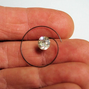 Vintage Rhinestone Hair Spiral Hair Accessory Hair Twist Hair Clip Hair Coil Hair Swirl Hair Spin Gift Free Shipping