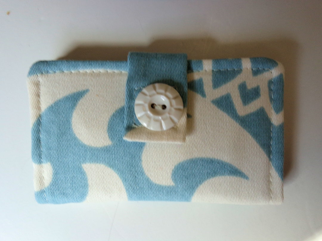 Business Card Holder Card Wallet Blue Card Holder Travel Card Holder