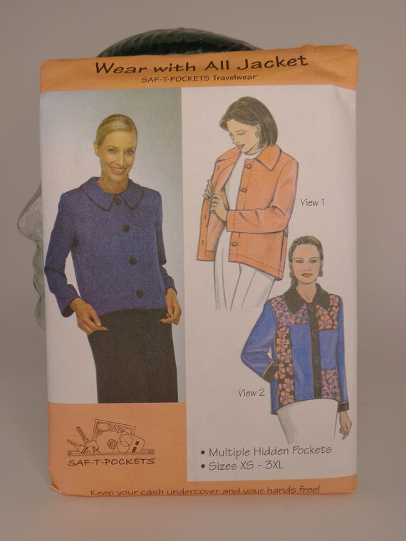 Ladies jacket with inside deals pockets