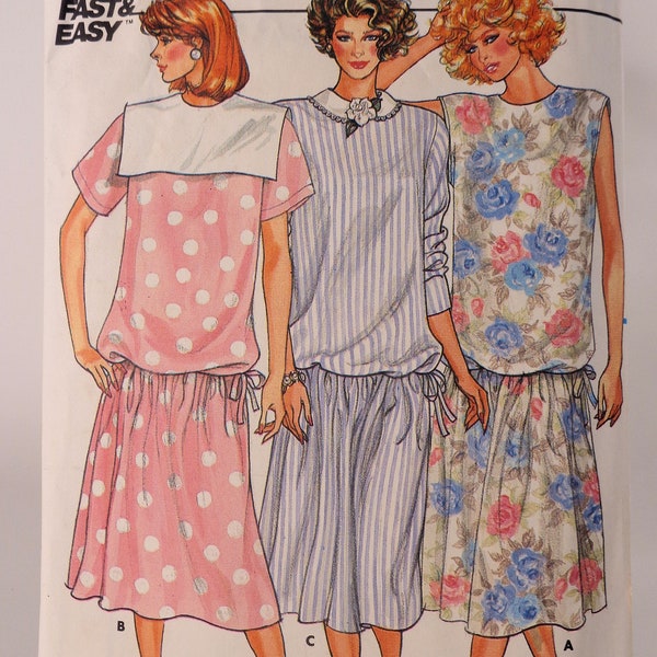 Maternity Dress Pattern Butterick 3645 Size 6 Pattern Has Been Cut To Size 6 Maternity Clothing Please Read Description Free Shipping